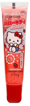 Brillo de Labios en Tubo - Para unos labios radiantes con aroma de fresa - Tubo clásico - Brillo de labios hidratante, Lip Glow de larga duración-12gr