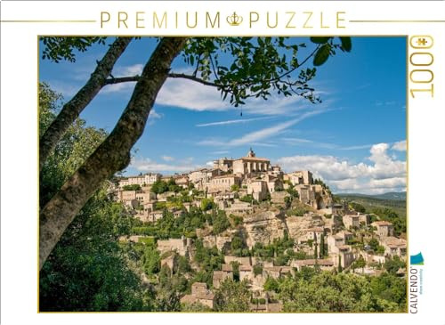 CALVENDO Puzzle Gordes | 1000 Teile Lege-Größe 64 x 48 cm Foto-Puzzle für glückliche Stunden