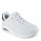 Skechers Damen UNO-Shimmer Away Sneaker, weiß, 36 EU