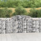 AJSEOYBS PflanzküBel Groß AußEn,Blumenkasten Balkon gabionen Mit Hochbogen 20 STK 300x50x100/120cm Verzinktes Eisengeeignet Für Garten, Eingang, Wohnzimmer, Korridor, Büro, Balkon, Außenbereich