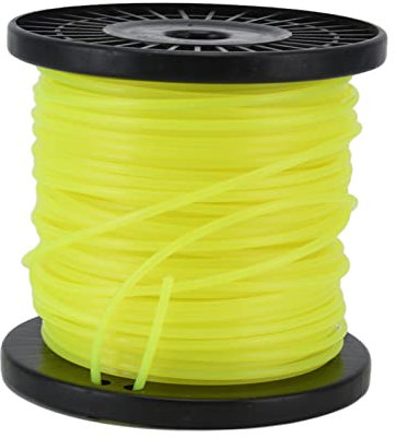 Hilo de corte de hilo, hilo de nailon para cortacésped, hilo de corte trenzado redondo de 3,0 mm para corte pesado (70 meters)