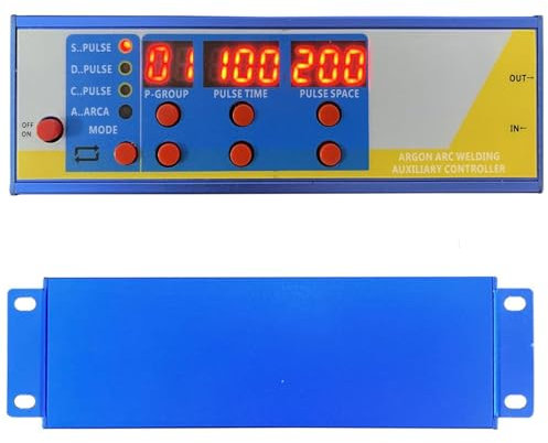 Spot Welder Control Board 5V 2A Argon Arcs Spot Welder Control Board with Data Cable and Sockets Spots Welding Machine Cold Welding Controller for Spot Welder Attachment