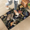 amepay Retro Mushroom Indoor Door Mat – Stylish 17x29.5in Non-Woven Fabric Floor Doormat with Botanical and Insect Vintage Design, for Porch Insider,Bedroom,Living Room - Farm Decor Rug Gifts