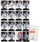 Bundle mit Topps Match Attax Bundesliga - 2024/25 - Mannschaftspaket - Borussia MÖNCHENGLADBACH + Exklusive Collect-it Hüllen