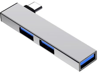 90 Degree USB Type C Hubs Docking Station 4 Port Data Transfer Expander Fast USB3.0 For PC Laptop