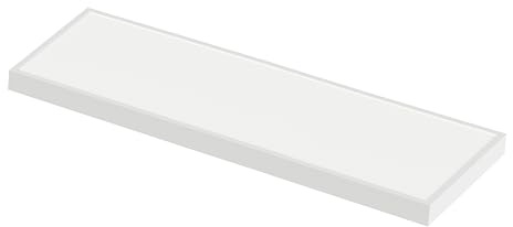 Dotlux LED‑Aufbauleuchte PANELbig‑ugr 1195 × 295 mm – 34 W, COLORselect (3 Lichtfarben), HCL‑ready, IP40, matt weiß