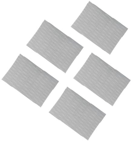 Saluaqui 5PCS Gardening Flower Pot Mesh Pad for Plant Potting Bonsai - Size 30x20cm - Prevents Soil Leakage and with Optimal Ventilation (30 * 20cm)