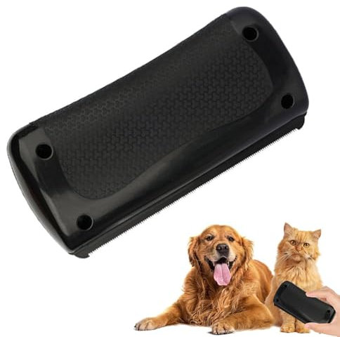 Fellwunder Bürste 2025 – Unterwollbürste für Hunde & Katzen – Tierhaarbürste mit Komfortgriff zur Fellpflege bei Kurzhaar, Langhaar & dichtem Fell – Sanfte Deshedding Hundebürste (1 Stück)