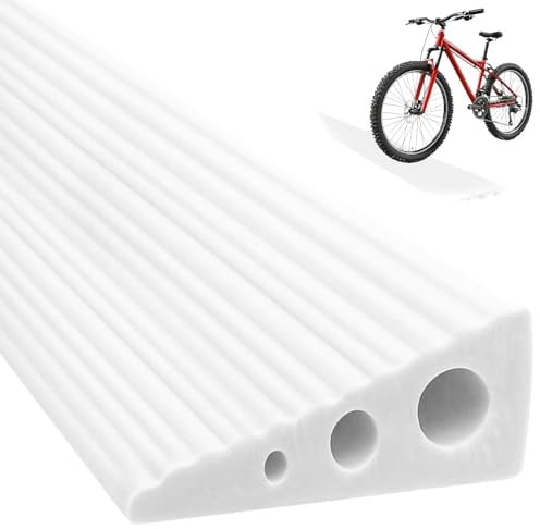Türschwellenrampe Saugroboter, Schwellenrampe 100x7x3cm, Auffahrrampe mit Rutschfester Oberfläche, Rampe für Saugroboter, Rollstuhl, Rollator, Kinderwagen & Scooter, 500 kg Tragkraft (Grau)