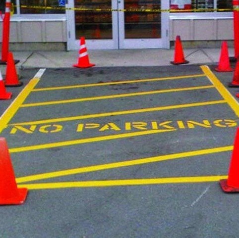 Line Marker HD Heavy Duty Line Marking Paint for Car Parks & Playgrounds (Yellow 2.5L)