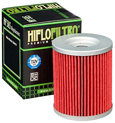 Hiflo HF585 - Filtro dell'olio per moto
