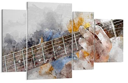ARTTOR Bilder auf Leinwand 120x70cm Wandbild Kultur Menschen - 3448