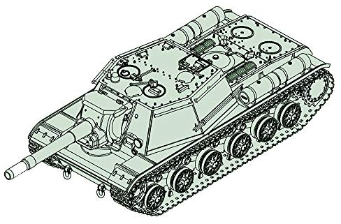 Trumpeter 757130-1/72 SU-152, Späte Ausführung - Maßstab 1:35