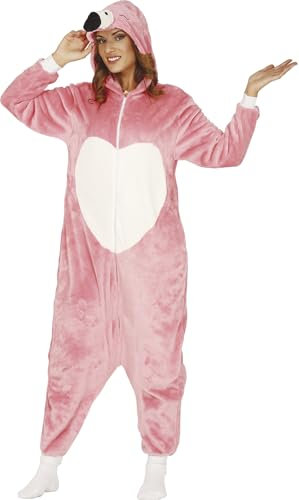 FIESTAS GUIRCA Déguisement Pyjama Flamant Rose Costume Adulte Femme