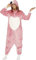 FIESTAS GUIRCA Déguisement Pyjama Flamant Rose Costume Adulte Femme