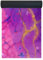 Studio Vegan Suede Microfiber Yoga Mat - 183cm x 61cm, 4mm Natural Tree Rubber, Silicone-Free, Pink Marble