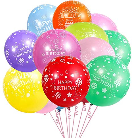Geburtstagsluftballons 50,Macaron Luftballons,Partyballons Kinder,Farbige Ballons,Kindergeburtstag,Partyballon,Latex Ballons Groß,Weihnachten, Brautgeschenke, Baby-Duschen (50)