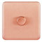 Schneider Electric Lisse Screwless Deco - Single Universal 2 Way Dimmer Light Switch, 400W/VA, GGBL6012CLCS, Light Copper