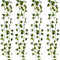 DEDC 4 Pack/Each 2 Meter 20 LED String Lights Artificial Ivy Fake Garland Green Leaf Plants Vine Battery Operate Fairy String Lights Hanging for Wedding Party Home Wall Decor
