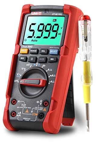 UNI-T UT15B PRO Multimeter Digital VFC-Multimeter True RMS für AC/DC Strom und Spannung, Widerstand, Kontinuität, Kapazität, Dioden