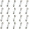 HUAREW T3.15AL250V 20 Stück 5x20mm langsam schmelzen glas sicherungen 3.15A 250V 0,2 x 0,78 Zoll Zeitverzögerungs sicherungen