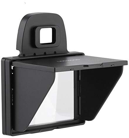 BigKing Coperchio del paraluce per Fotocamera, Protezione per Schermo LCD Protezione per Schermo Pop-up in plastica Parasole per Parasole Coperchio per Parasole per Nikon D7100/D7200