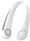 Pulchram Neck Fan, Bladeless Mini USB Neckband Fan Rechargeable, 360°Cooling Portable Hanging Fan 3 Speeds 2400mAh, Wearable Necklace Fan for Sports, Travel, Outdoor (White)