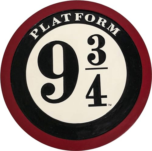 Spoontiques - Gartendekoration - Harry Potter Plattform 9-3/4 Trittstein - Dekostein für Garten