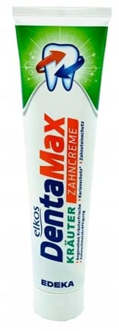 Zahncreme EDEKA Elkos DentaMax Kräuter Vorteilspack 3 x 125ml (3x125ml)