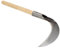 Holibanna Faucille Compensation Faucille Lame En Acier Au Manganèse Main Faucille Outil Agricole Récolte Vignes Des Outils De Compensation Argent