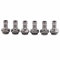 Connecteur de tuyau fileté G1/4, 6 adaptateurs de raccord industriels pour raccords de tuyaux pour connecter le tuyau du réservoir de radiateur pour la connexion entre les blocs d'eau(9mm)