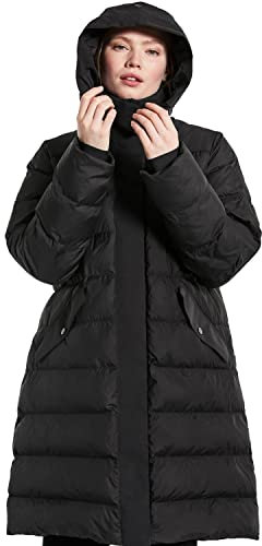 Didriksons W Fay Parka Schwarz - Stylischer Warmer Damen Winterparka, Größe 40 - Farbe Black