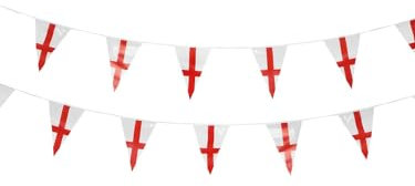 Wimpelkette mit England-Flagge