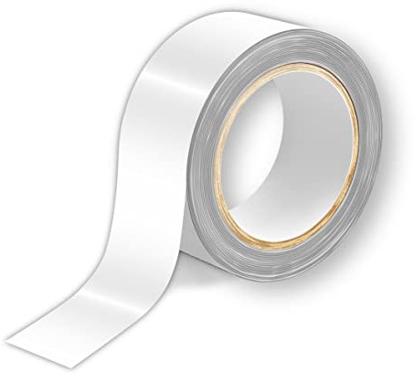 (0,99€/m) Zierstreifen Weiß Glanz (10m lang und 5/10/15/20mm breit) Aufkleber Folie für Auto Boot Jetski Modellbau Klebeband Dekorstreifen Viperstripe (10 Meter x 5 Millimeter)