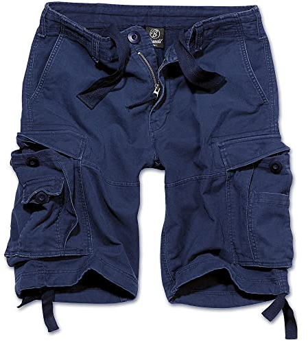 Brandit Herren Vintage Shorts Basic Navy 4XL