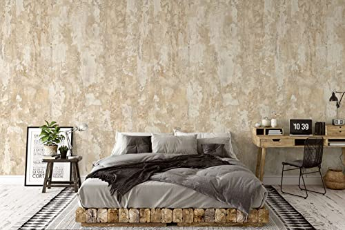 New Walls Vliestapete Betonoptik grau Vintage Used Look Industrial Tapete – 1,59 x 2,80