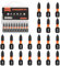 BAIDETS Pro PH1 Bit-Sortiment - Schraubendreher Bits Set 20 Stück, 25mm Länge, Schrauber-Bit, 1/4 Sechskantschaft, mit Spender-Box