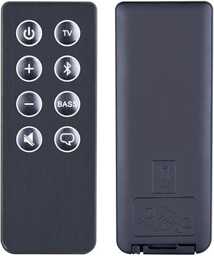 TCNOUMT Telecomando di ricambio per soundbar compatibile con Bose Solo 5 10 15 Series II TV Soundbar System 740928-1120 410376 418775 431974 845194 838309-1100