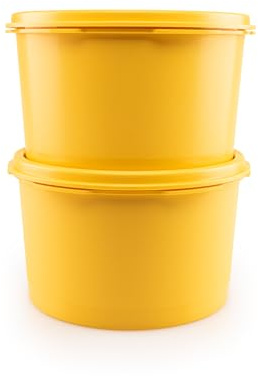 Tupperware Sonnenschüssel 2x 910 ml Gelb