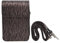 Mini Camera Case, PU Leather Streamer Drawing Camera Protective Case Cover Carrying Storage Pouch Bag Sling Shoulder Bag for Photography, Hiking, Shooting,Travel(Streamer Drawing Black)
