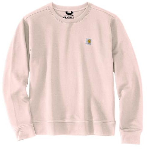Carhartt Damen Tencel Fiber Series Relaxed Fit Sweatshirt, Georgia Peach, M