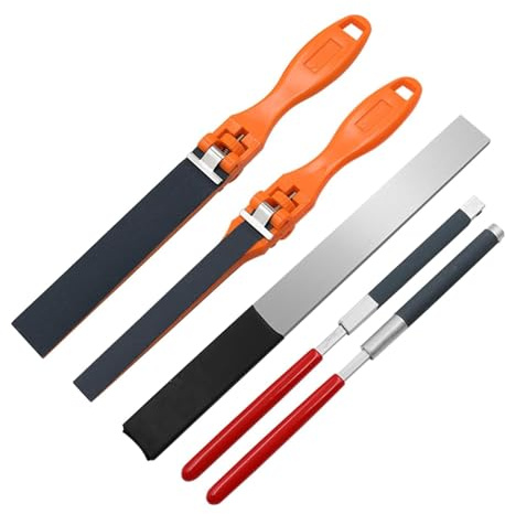 MiJunHD 5Pcs/Set Handheld Sandpaper Clamp Polishing Tool, Sanding Paper Clip Holder Abrasive Board for Grinding Buffing Jewelry Plastic Wood Products