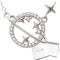 ILYAN Halskette silber Saturn, 925 Silber - Elegante Damen Halskette mit Saturn-Anhänger, Sterling Silber, für Geburtstag, Jahrestag mit Schatulle