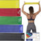 Widerstandsbänder für das Training – 5 Übungsbänder Set mit Workout-Anleitung – Stoff-elastische Bänder für Physiotherapie – Fitnessbänder ideal für Beine, Hüfte, Gesäßmuskulatur