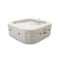 Intex 28472NP – Aufblasbarer Whirlpool PureSpa Chevron Deluxe, 6 Plätze, 170 Düsen, PVC, mehrfarbig, 196 x 196 x 71 cm