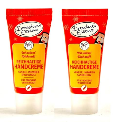2er Pack. Dresdner Essenz Winter-Handcreme Ich wärm' Dich auf! 2 x 20ml