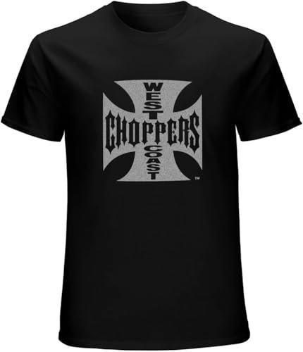 WEST Coast Choppers OG Cross T-Shirt - Solid Black
