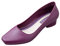 Loafer - Scarpe estive da donna, in pelle, colore nero, scarpe basse, slip, scarpe estive, scarpe sportive, tinta unita, mocassini, antiscivolo, Lilla, 37 EU