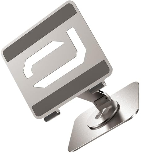 UncleS Portable Laptop Stand With Hollowed Out Structure For Better Heat Dissipation Height Adjustment Rod Lifting Accessory Aluminum Tablets Stand