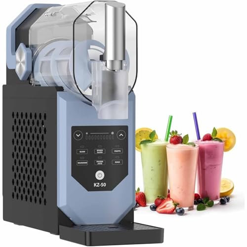 ZenSeFarin Slush EIS Maschine, Professioneller Slusheis Maschine für Zuhause in 15 Minuten, 2000-ml-Behälter mit 5 Voreingestellten Programmen, Kein EIS Nötig, Selbstreinigend